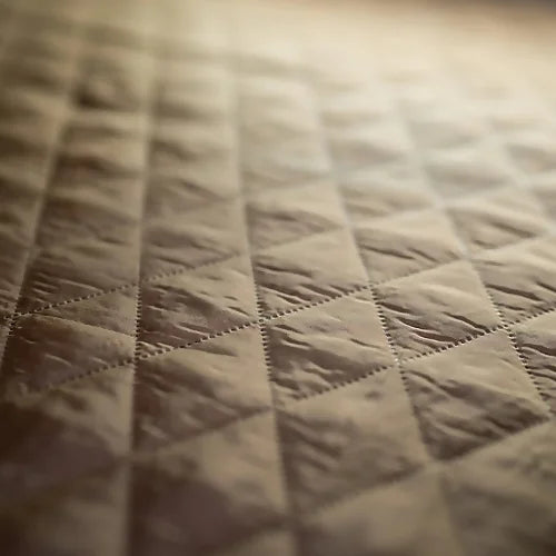 Close-up texture of Yakima SkyPeak HD premium quilted memory foam mattress