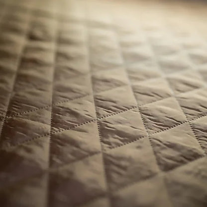 Close-up texture of Yakima SkyPeak HD premium quilted memory foam mattress