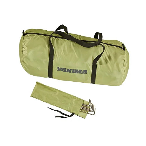 Yakima SkyRise HD Annex in storage bag with included stakes shown