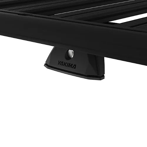 Yakima TrackTower installed with LockNLoad platform for rugged off-road roof rack setups