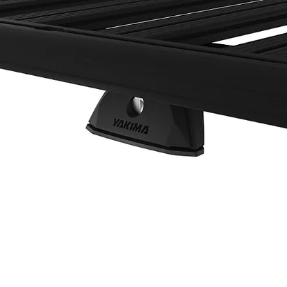 Yakima TrackTower installed with LockNLoad platform for rugged off-road roof rack setups